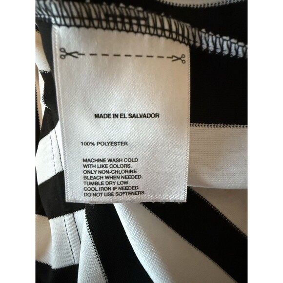 Dicks Sporting Goods Referee Shirt Size M Men Black White - Picture 4 of 5